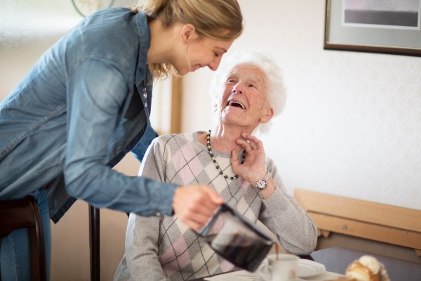 image depicting a carer